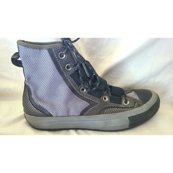 Converse Mens Sz 8.5 Womens 10.5 Chuck 70 Tech Hiker High Top Grey Green Black - Picture 7 of 9